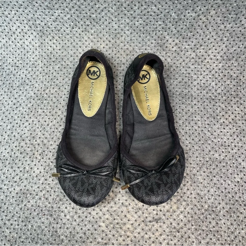 Michael Kors Black Ballet Flats Size 6 Women’s